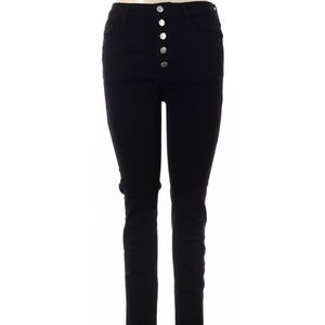 J. Brand LIKE NEW Button Fly Black Skinny Jeans